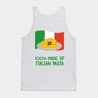 Italian Carbonara Pasta | Italy Flag | Gift Ideas Tank Top